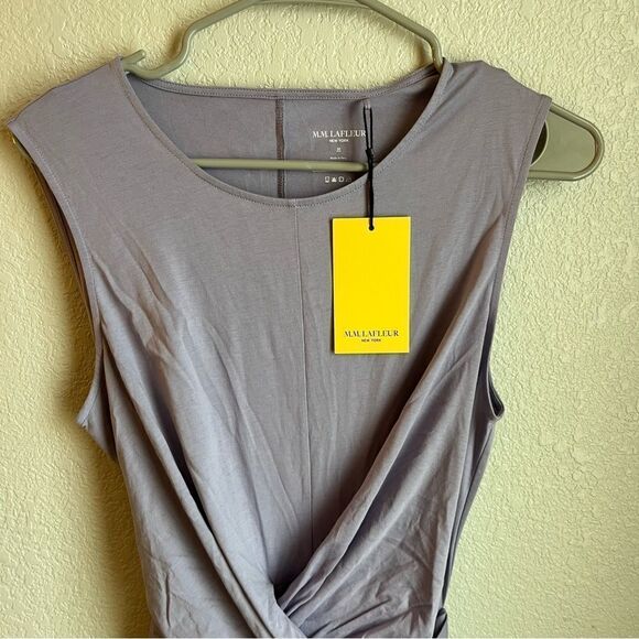 MM LaFleur Monte 1.0 Dress-Organic Jersey Pima Cotton Light Orchid - Picture 14 of 16